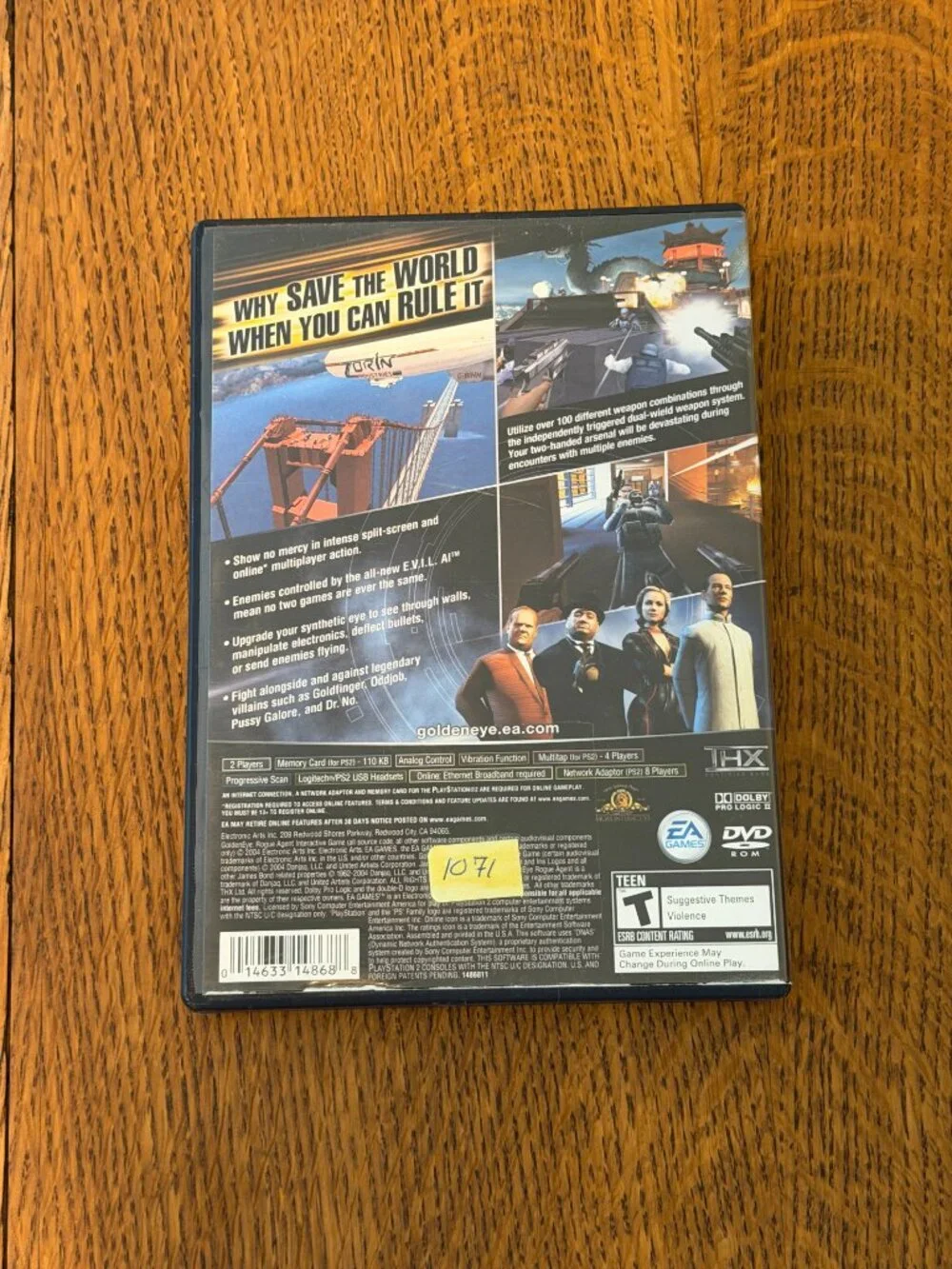 Electronic Arts playstation goldeneye